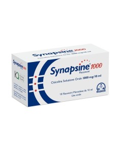 Synapsine 1000 Integratore Sistema Nervoso 10 Flaconcini